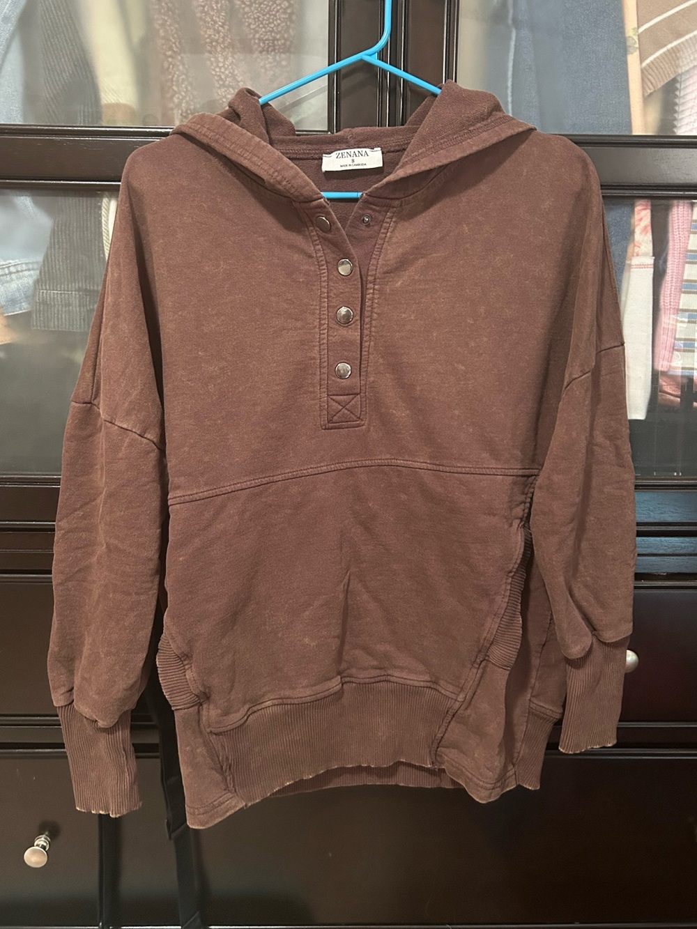 Zenana Chocolate Sweatshirt